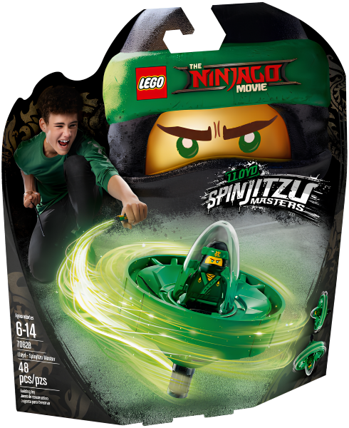 Конструктор LEGO Ninjago 70628 Ллойд Спинжитсу Lloyd - Spinjitzu Master